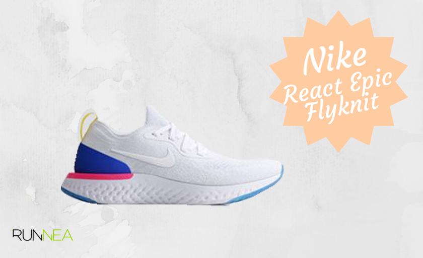 Le 15 migliori scarpe da running per correre in primavera ed estate Nike React Epic Flyknit