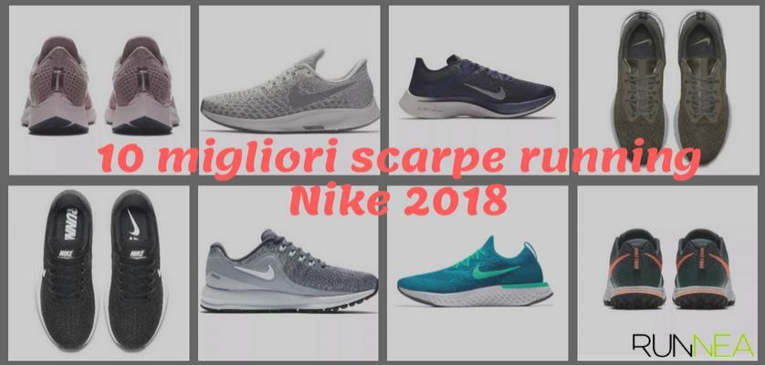 Arrivano sul mercato le migliori scarpe da running Nike 2018