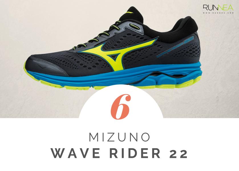 Scarpe da running massima ammortizzazione 2018 per i corridori neutri: Mizuno Wave Rider 22