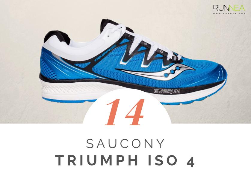 Scarpe da running massima ammortizzazione 2018 per i corridori neutri: Saucony Triumph ISO 4 