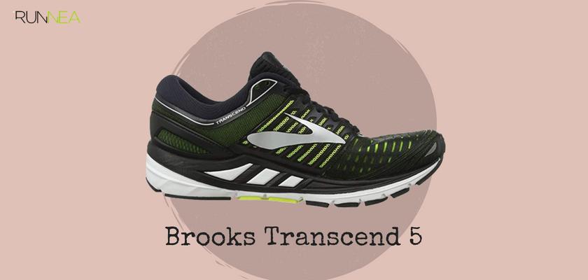 SMigliori scarpe da running massima ammortizzazione 2018 per i pronatori, Brooks Transcend 5