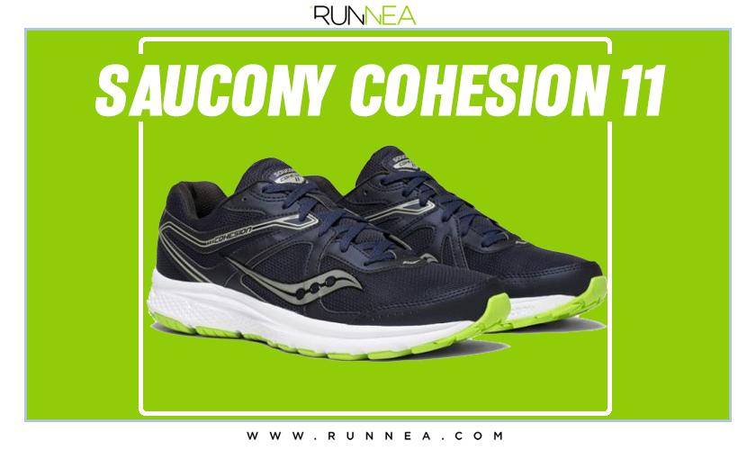 Le 20 migliori scarpe da running per i principianti, Saucony Cohesion 11