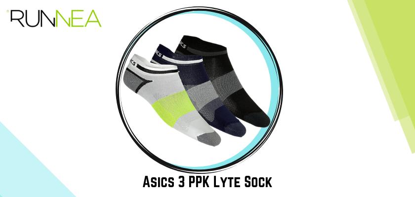 Come scelgiere le calze da running, Asics 3PPK Lyte Sock 