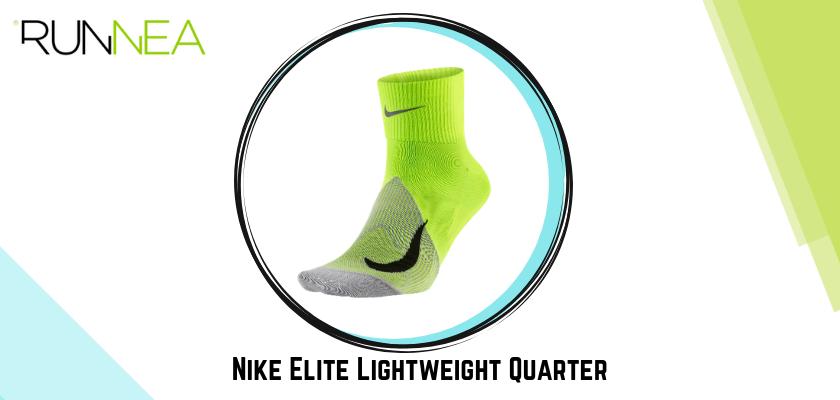 Come scelgiere le calze da running, Nike Elite Lightweight Quarter