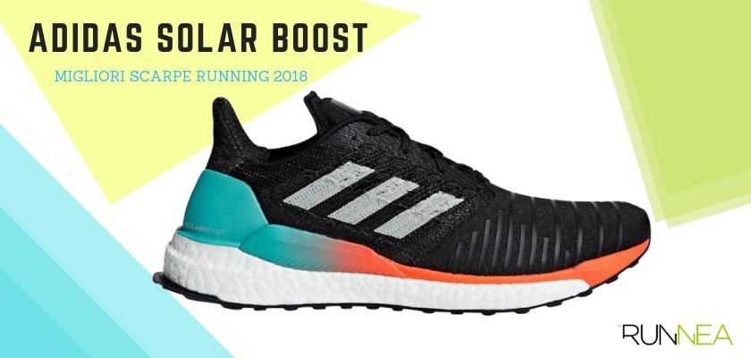Le migliori scarpe da running 2018, Adidas Solar Boost