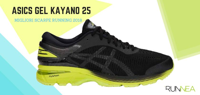 Le migliori scarpe da running 2018, Asics Gel Kayano 25