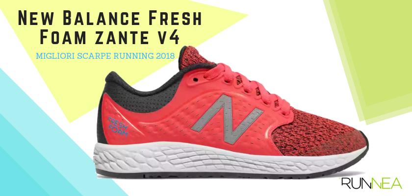 Le migliori scarpe da running 2018, New Balance Fresh Foam Zante v4