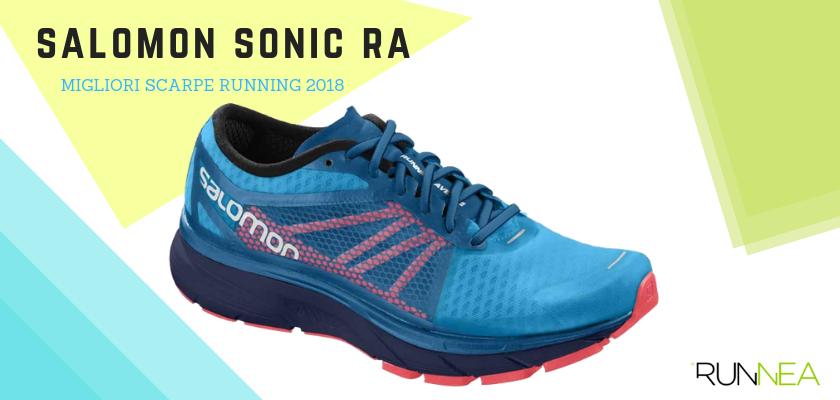 Le migliori scarpe da running 2018, Salomon Sonic RA