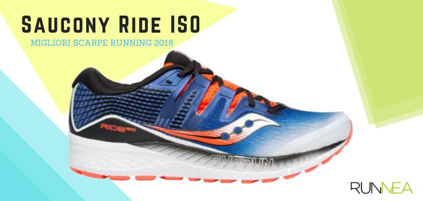 Le migliori scarpe da running 2018, Saucony Ride ISO