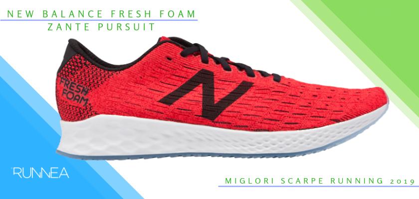 Le migliori scarpe da running 2019, New Balance Fresh Foam Zante Pursuit