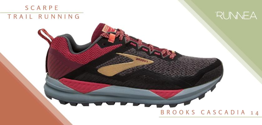 Migliori scarpe da trail running 2019, Brooks Cascadia 14