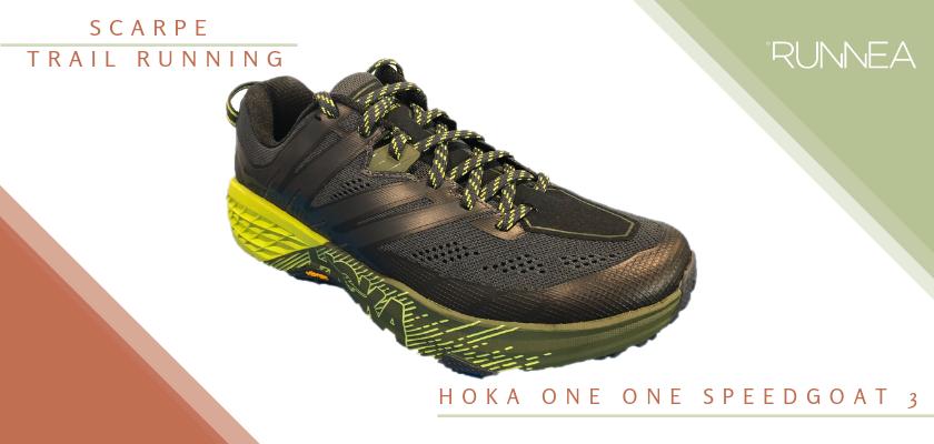 Migliori scarpe da trail running 2019, Hoka One One Speedgoat 3