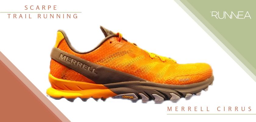 Migliore scarpe da trail running 2019, Merrell Cirrus