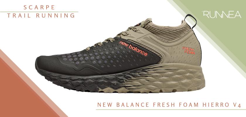 Migliori scarpe da trail running 2019, New Balance Fresh Foam Hierro v4