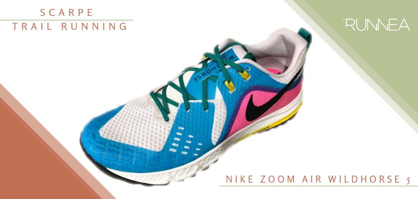 Migliori scarpe da trail running 2019, Nike Zoom Air Wildhorse 5