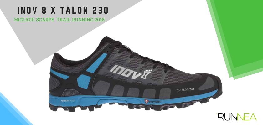Le migliori scarpe da trail running 2018, Inov-8 X-Talon 230