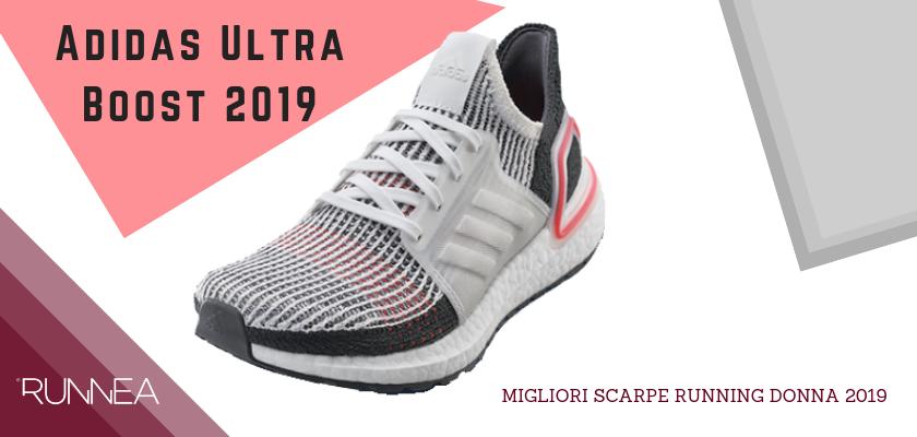 Migliori scarpe da running donna 2019, Adidas Ultra Boost 2019