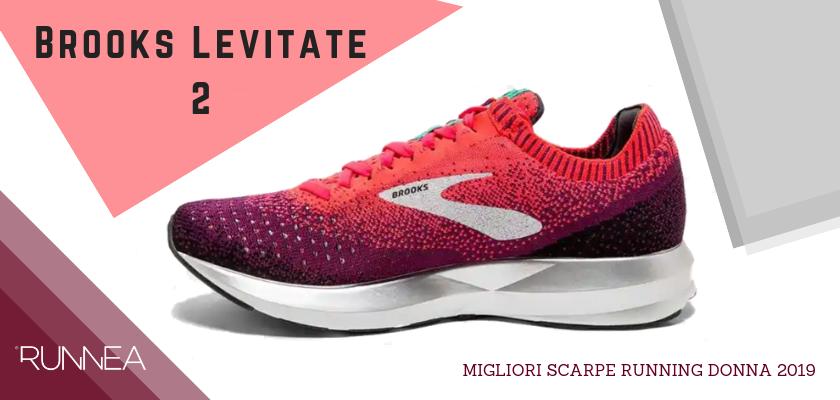 Migliori scarpe da running donna 2019, Brooks Levitate 2