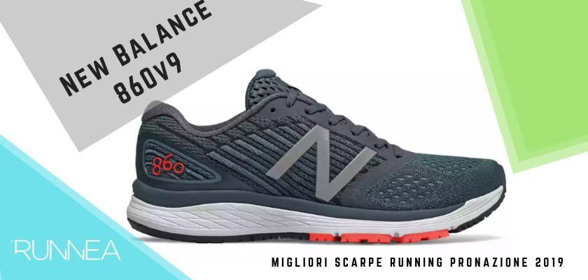Le migliori scarpe running pronazione 2019, New Balance 860v9