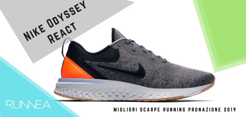 Le migliori scarpe running pronazione 2019, Nike Odyssey React