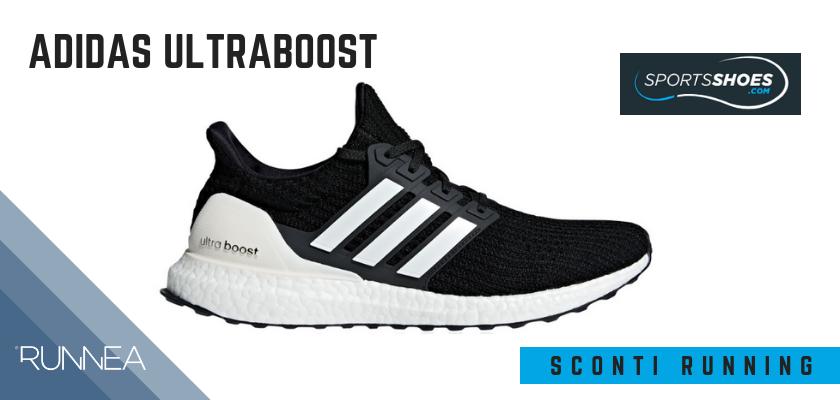 Sconti scarpe da running SportShoes 2019: le 12 migliori offerte disponibili, Adidas Ultraboost