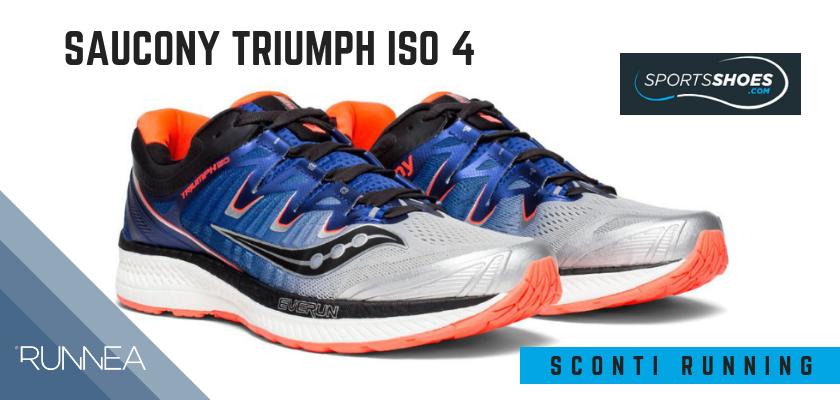 Sconti scarpe da running SportShoes 2019: le 12 migliori offerte disponibili,Saucony Triumph ISO 4