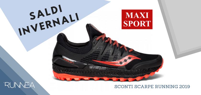Sconti scarpe running 2019: le migliori offerte sui negozi online, Maxi Sport
