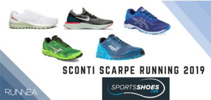 Sconti scarpe da running SportShoes 2019: le 12 migliori offerte disponibili 