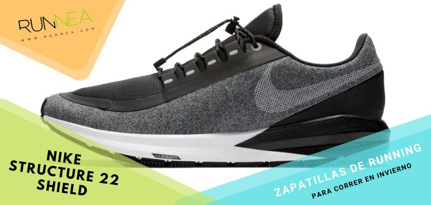 Le migliori scarpe da running per correre in inverno, Nike Air Zoom Structure 22 Shield