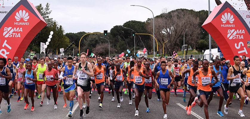 La mezza maratona Roma-Ostia 2019
