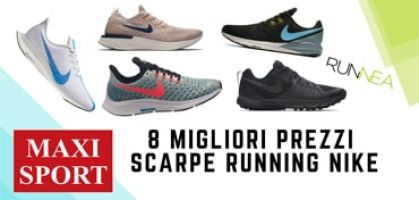 Nike Running in MaxiSport: 8 prezzi migliori su scarpe da corsa
