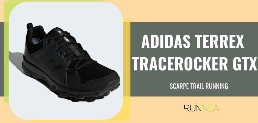 Le 8 migliori scarpe da trail running di Adidas, Adidas Terrex Tracerocker GTX