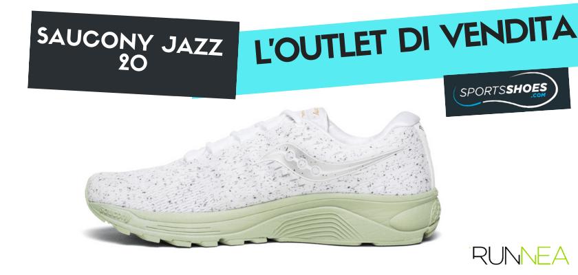 L'outlet di vendita è ancora disponibile, Saucony Jazz 20