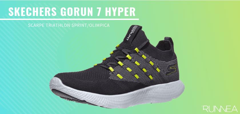 Le migliori scarpe da triathlon 2019 per battere tutti i tuoi record personali, Skechers GOrun 7 Hyper