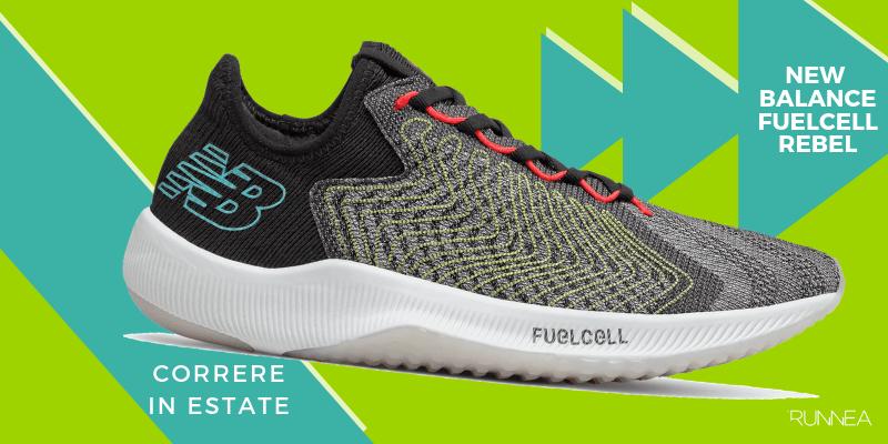 Le 8 migliori scarpe da running per correre in estate, New Balance FuelCell Rebel