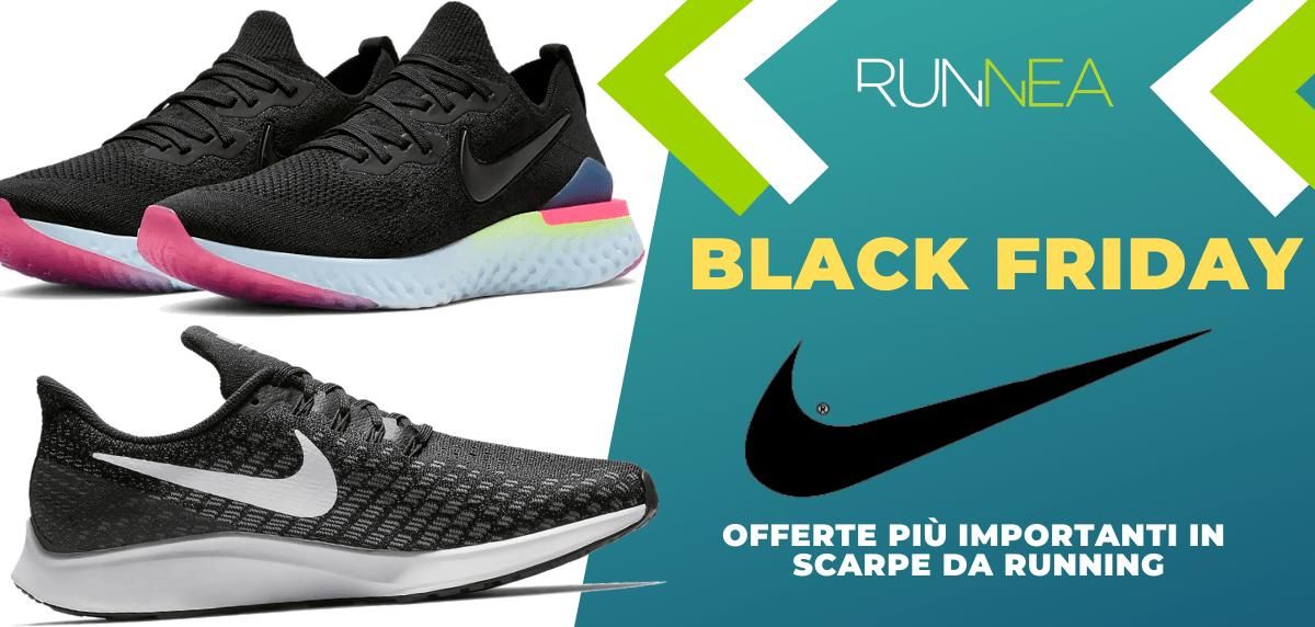 Black Friday Nike 2019: Codice sconto 30% extra in scarpe da running già scontati!