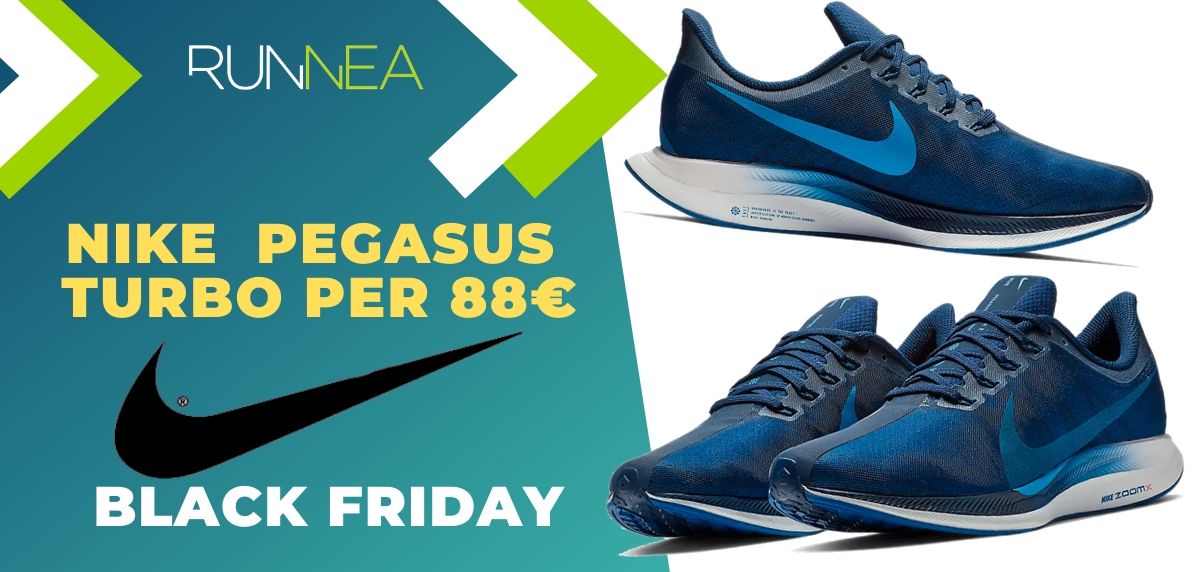 Black Friday Nike 2019: Codice sconto 30% extra in scarpe da running già scontati!, Nike Zoom Pegasus Turbo