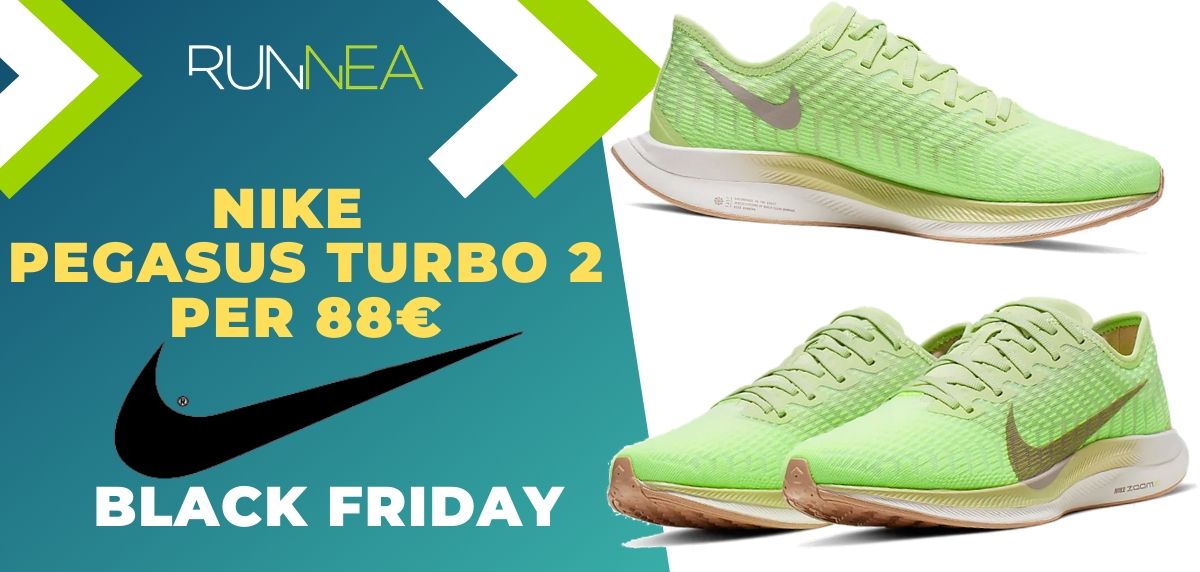 Black Friday Nike 2019: Codice sconto 30% extra in scarpe da running già scontati!, Nike Zoom Pegasus Turbo 2