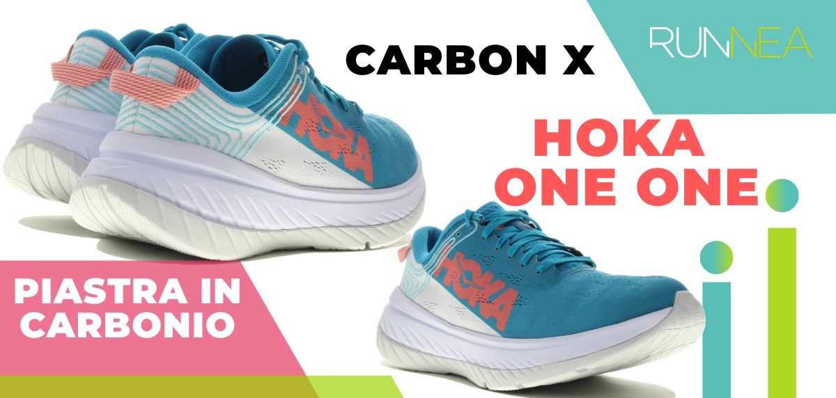 Le migliori scarpe da running con piastra in carbonio, Hoka One One Carbon X