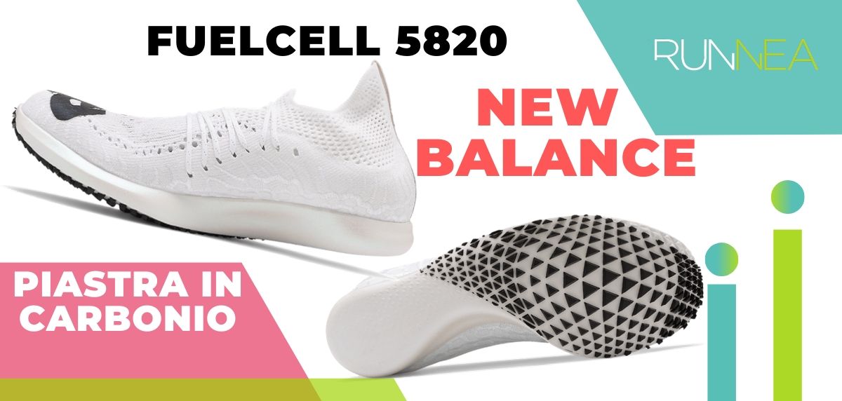 Le migliori scarpe da running con piastra in carbonio, New Balance FuelCell 5820