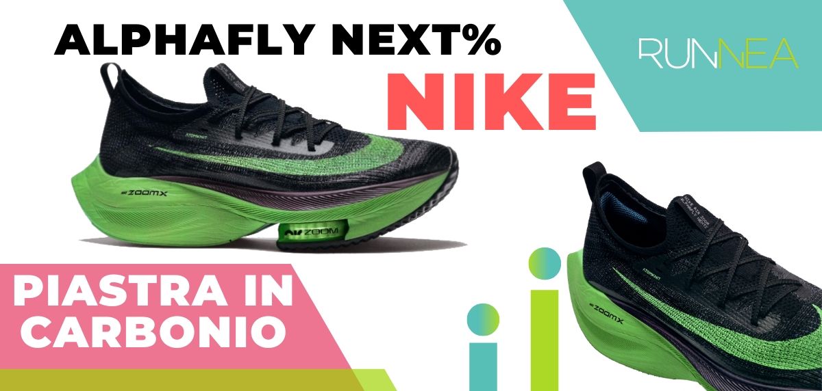 Le migliori scarpe da running con piastra in carbonio, Nike Air Zoom Alphafly NEXT%