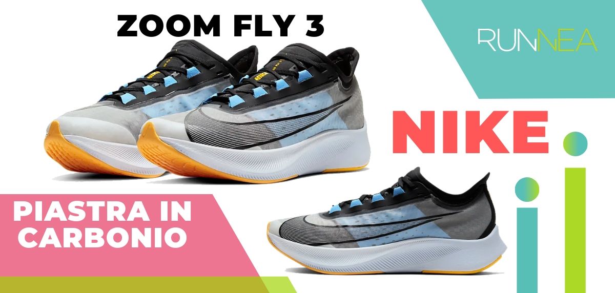 Le migliori scarpe da running con piastra in carbonio, Nike Zoom Fly 3
