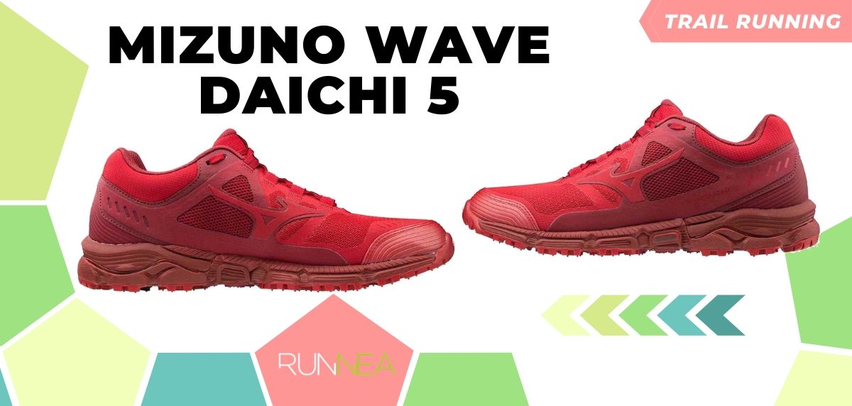 Novità di Mizuno per il trail running 2020, Wave Daichi 5