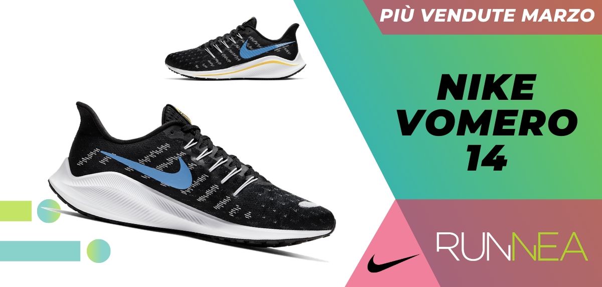 Le 12 scarpe da running Nike più vendute del mese di marzo, Nike Vomero 14