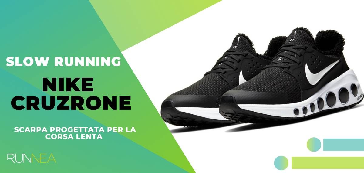 Nike CruzrOne, la scarpa progettata per la corsa lenta 