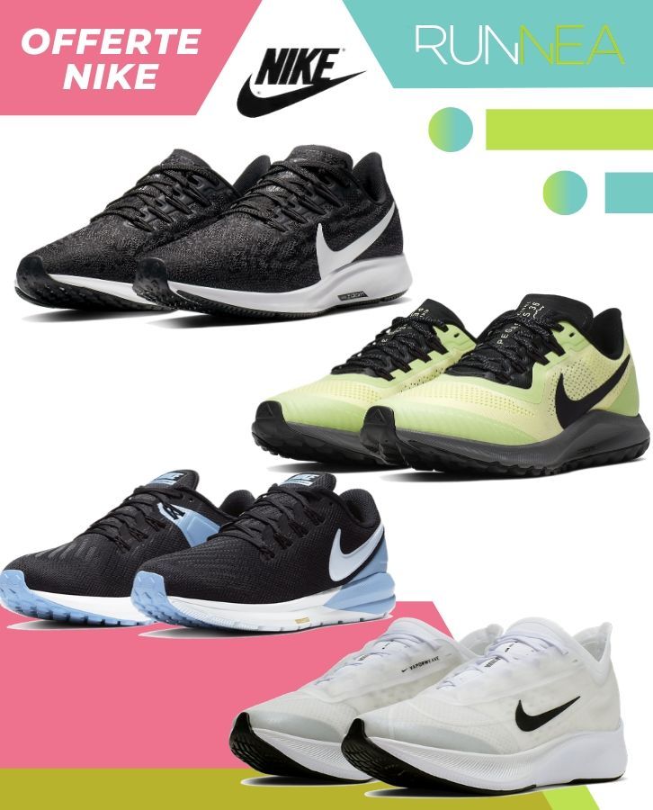Selezione scarpe running Nike con uno sconto extra del 30%!