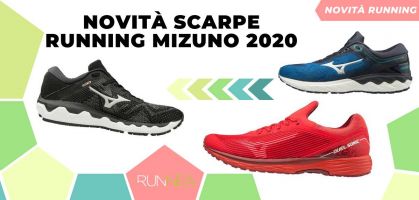 Mizuno: tutte le novità delle scarpe da corsa 2020