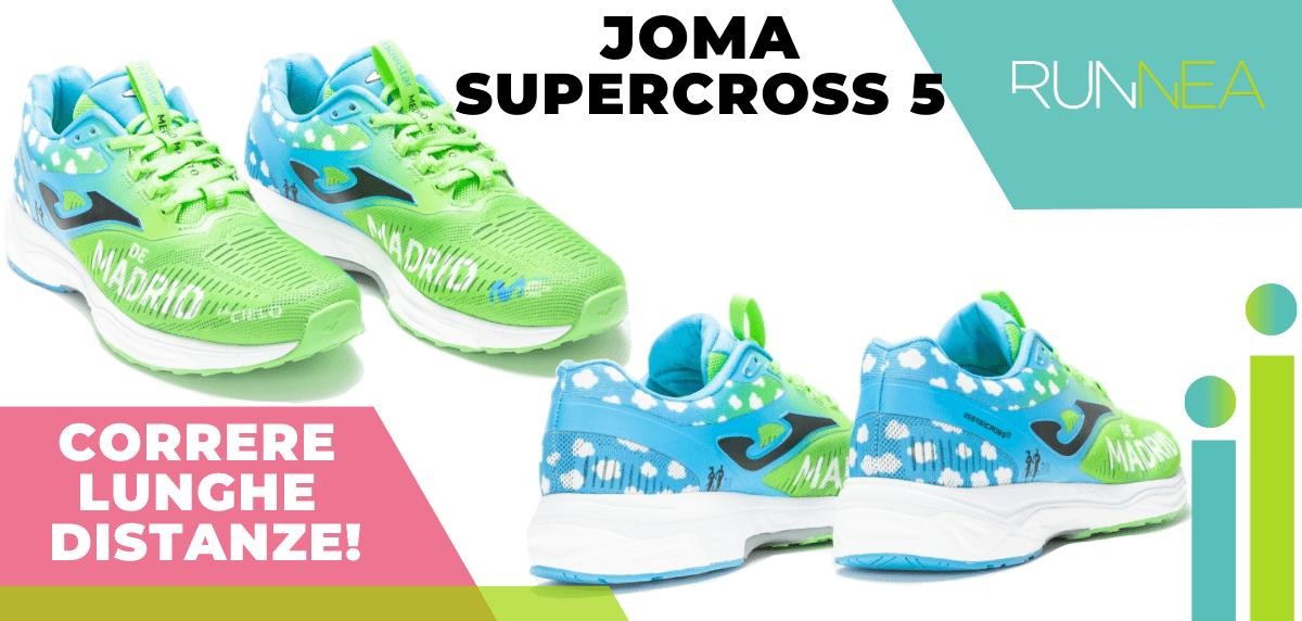 Scarpe da running per lunghe distanze con un buon rapporto prezzo/prestazioni - Joma Supercross 5