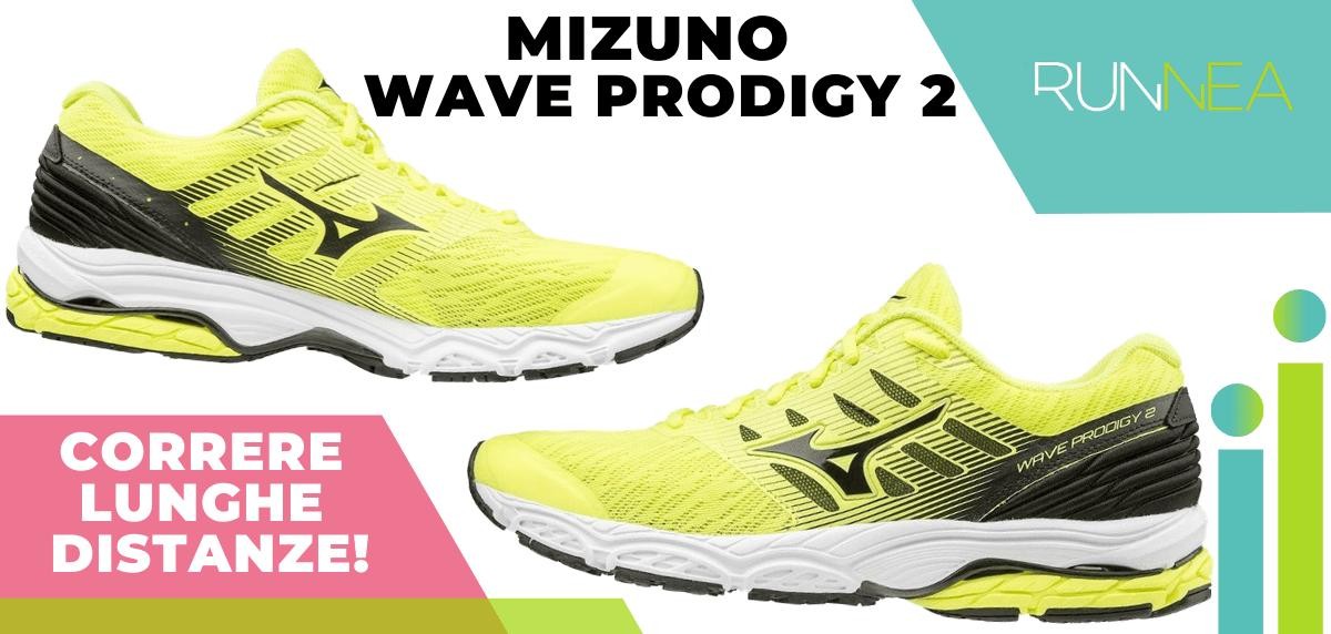 Scarpe da running per lunghe distanze con un buon rapporto prezzo/prestazioni - Mizuno Wave Prodigy 2