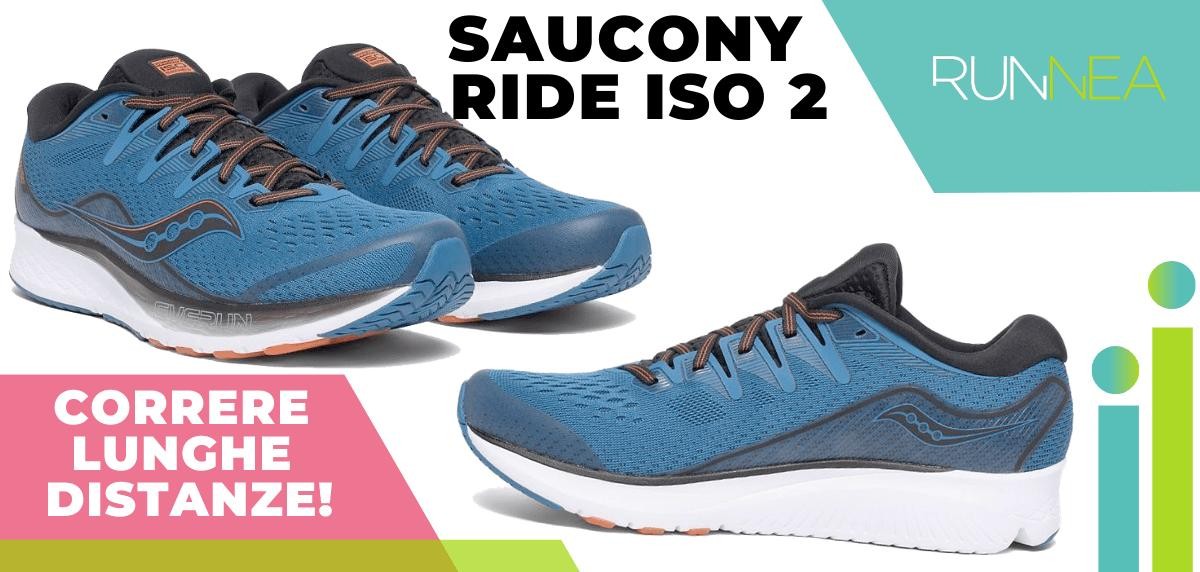 Scarpe da running per lunghe distanze con un buon rapporto prezzo/prestazioni - Saucony Ride ISO 2